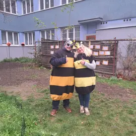 Čmeľ učiteľ a usilovné včielky