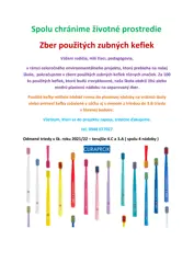 Zber použitých zubných kefiek